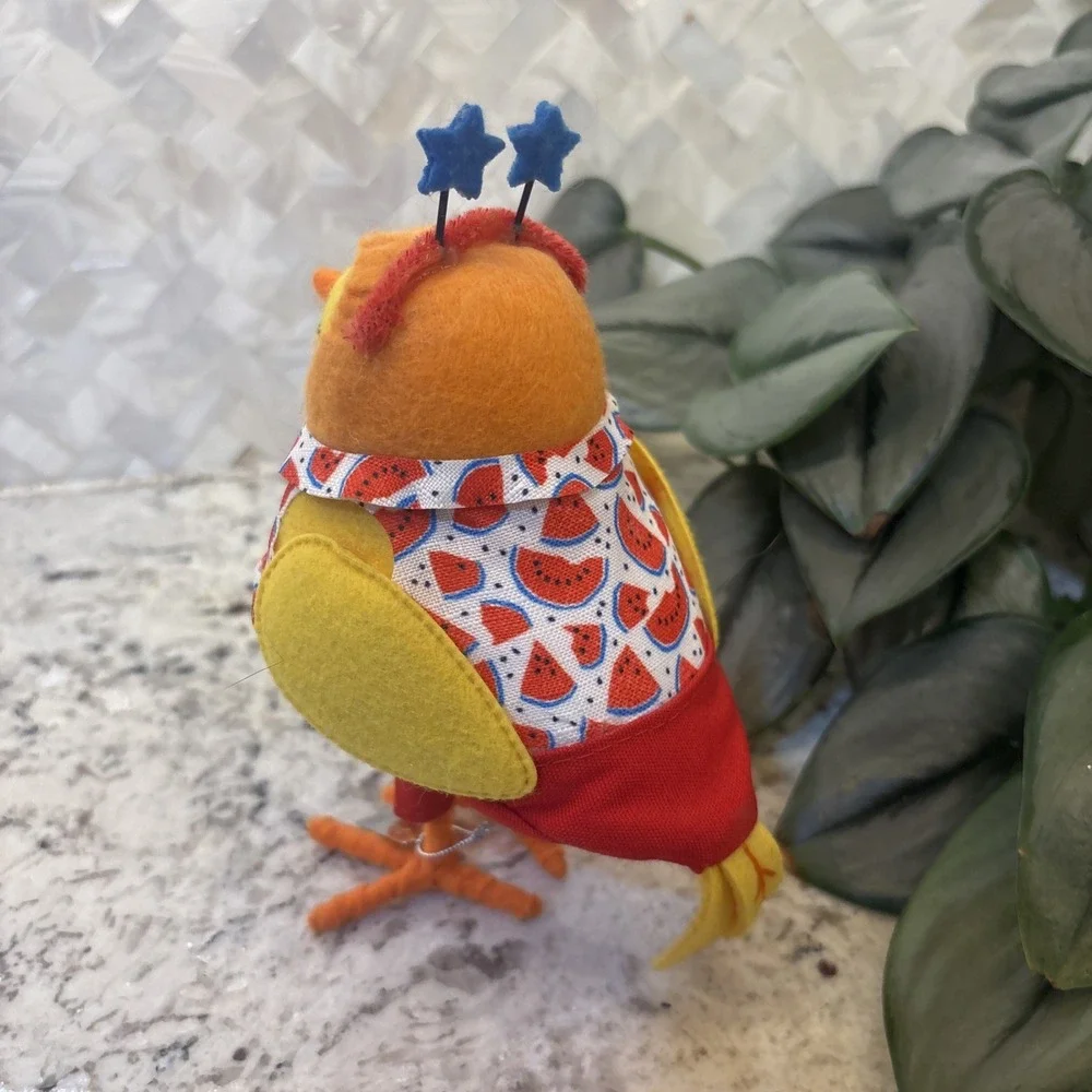 Mellie Bird Figurine 2023 Target Summer Featherly Friends Sun Squad Watermelon S